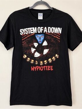 System of a Down Hypnotize Band Tee Black Small SOAD Y2K